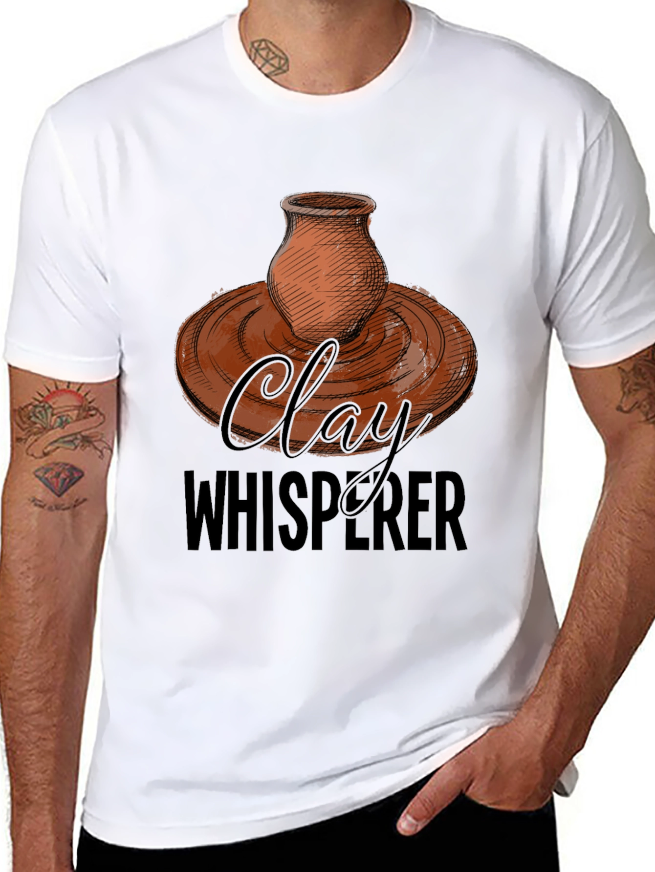 Clay Whisperer Pottery T-Shirt