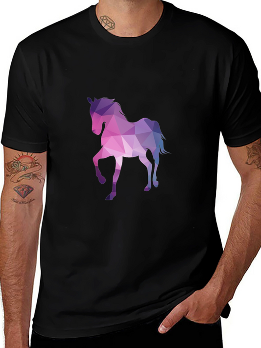 Geometric Horse Graphic Tee