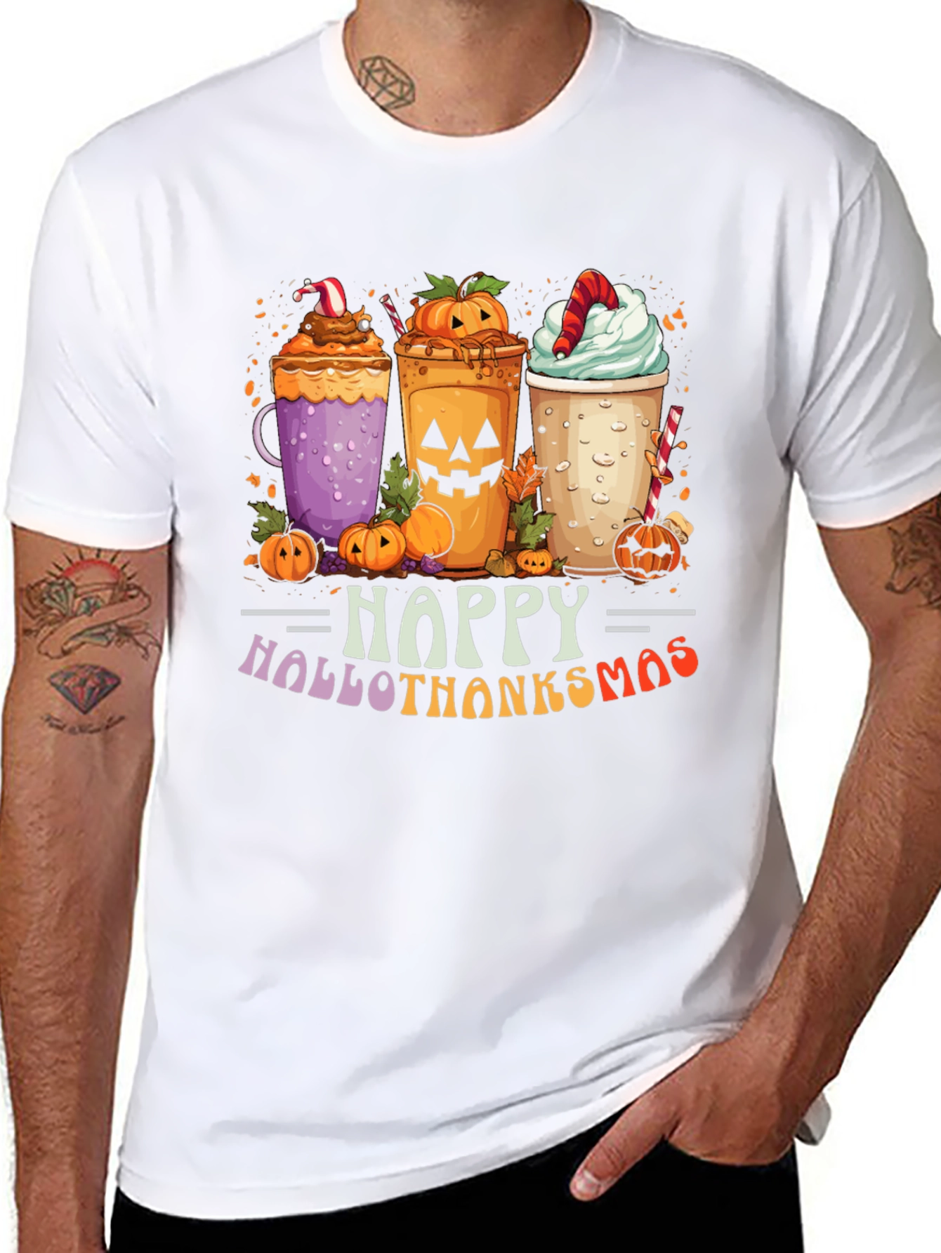 Hallowthanksmas Graphic Tee