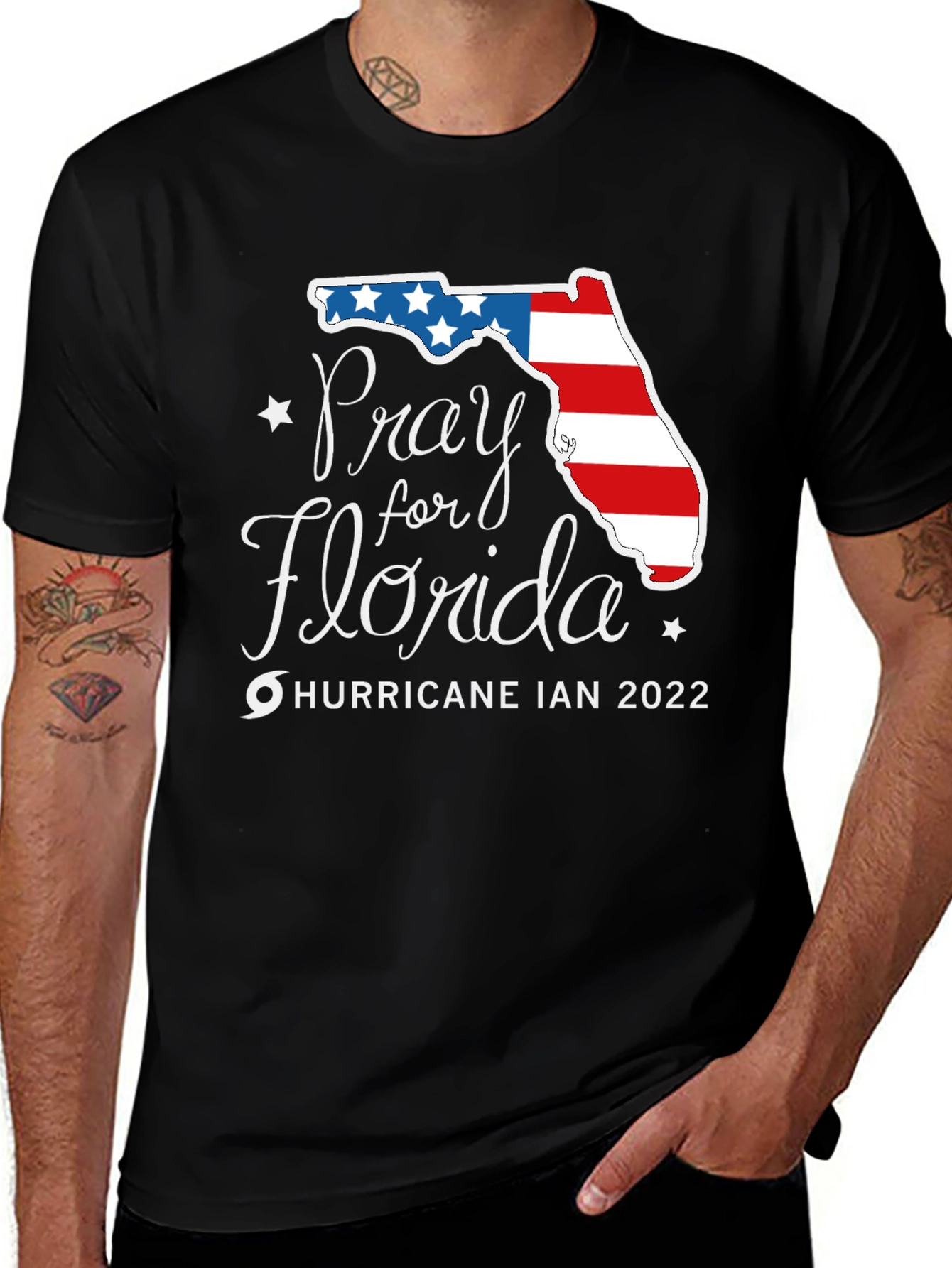 Pray for Florida Hurricane Ian 2022 T-Shirt