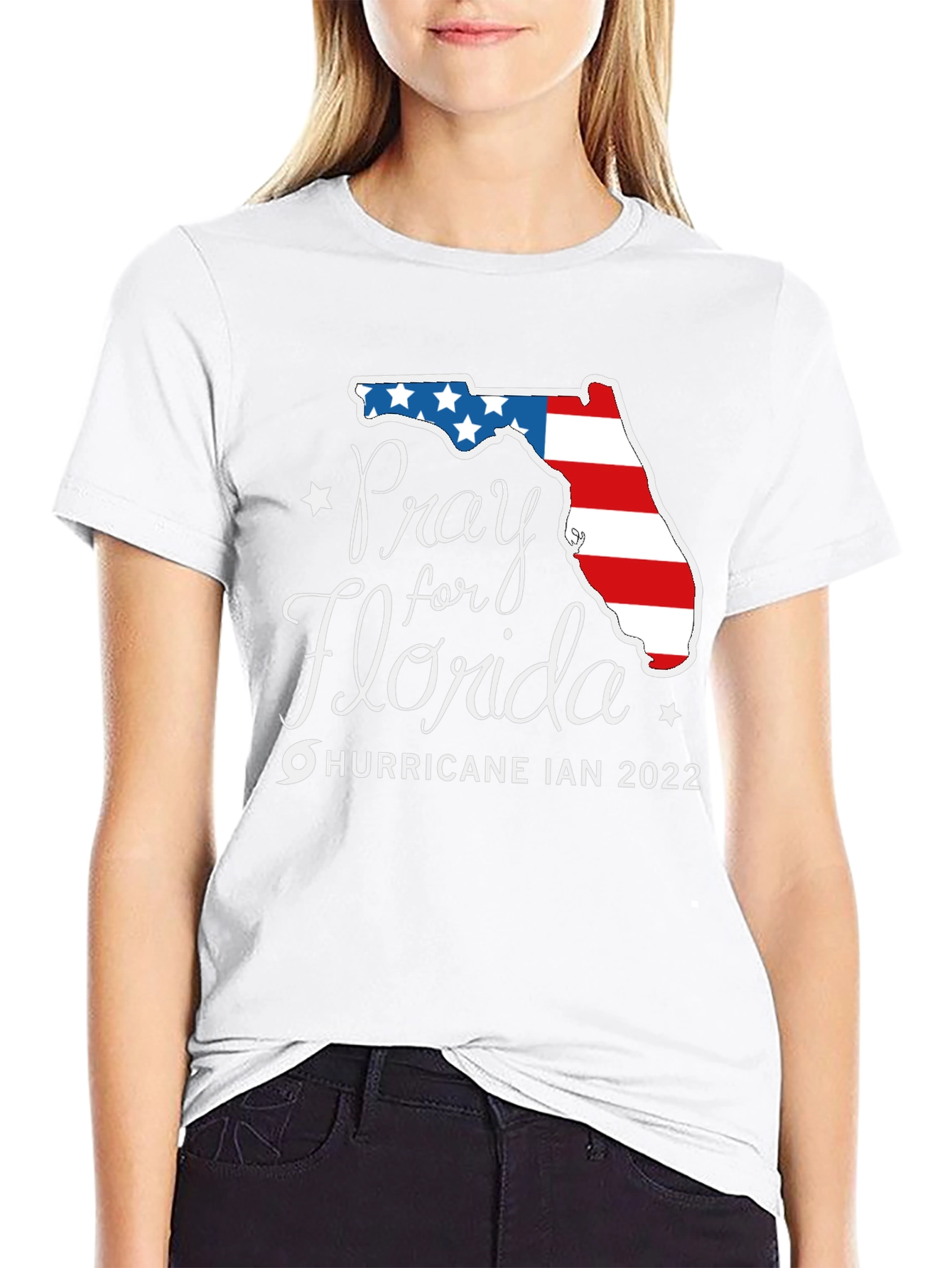 Pray for Florida Hurricane Ian 2022 T-Shirt