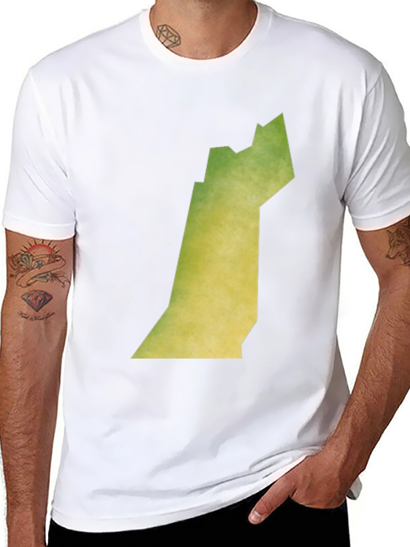Modern Silhouette Graphic Tee