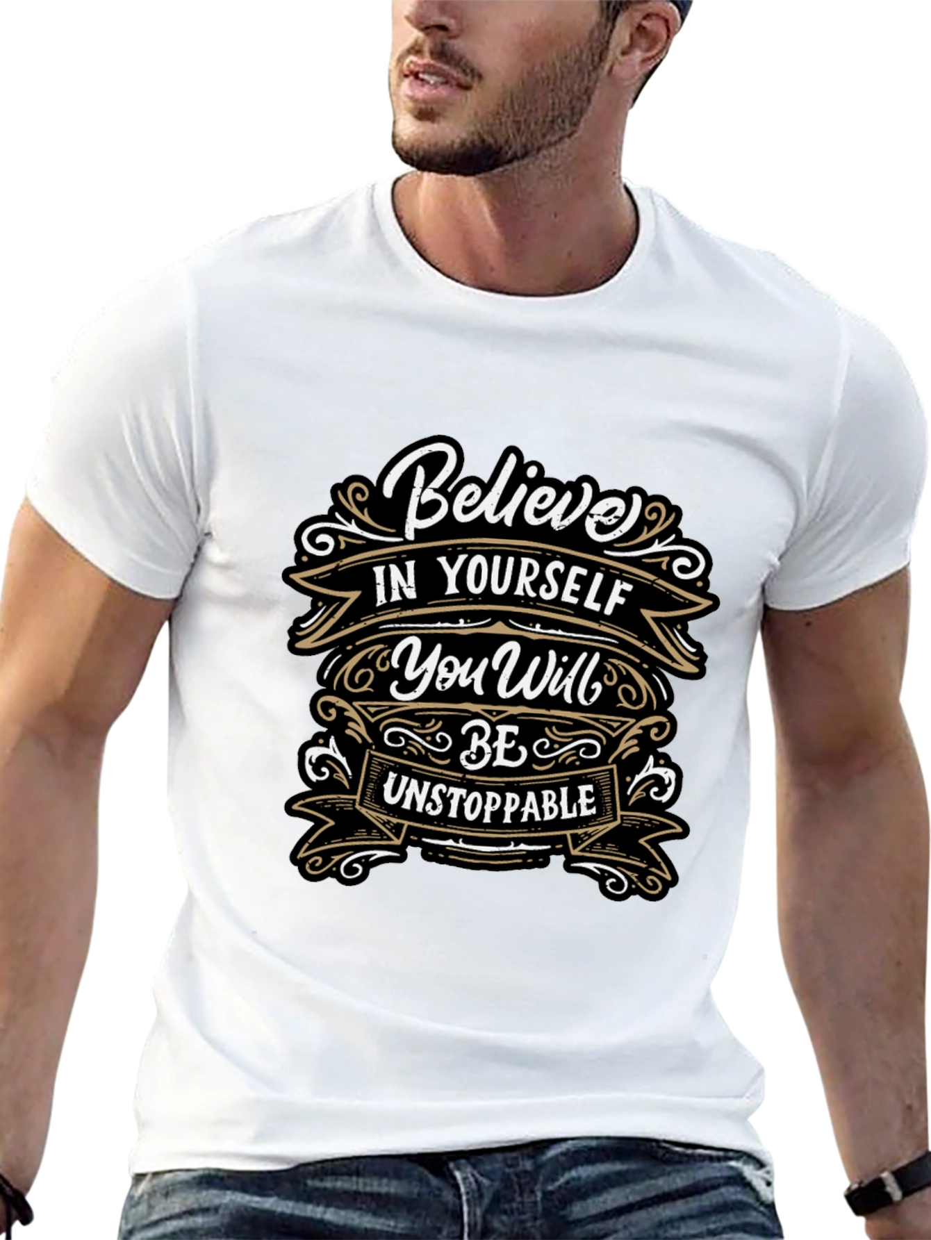Believe In Yourself T-Shirt - Motivational Tee
