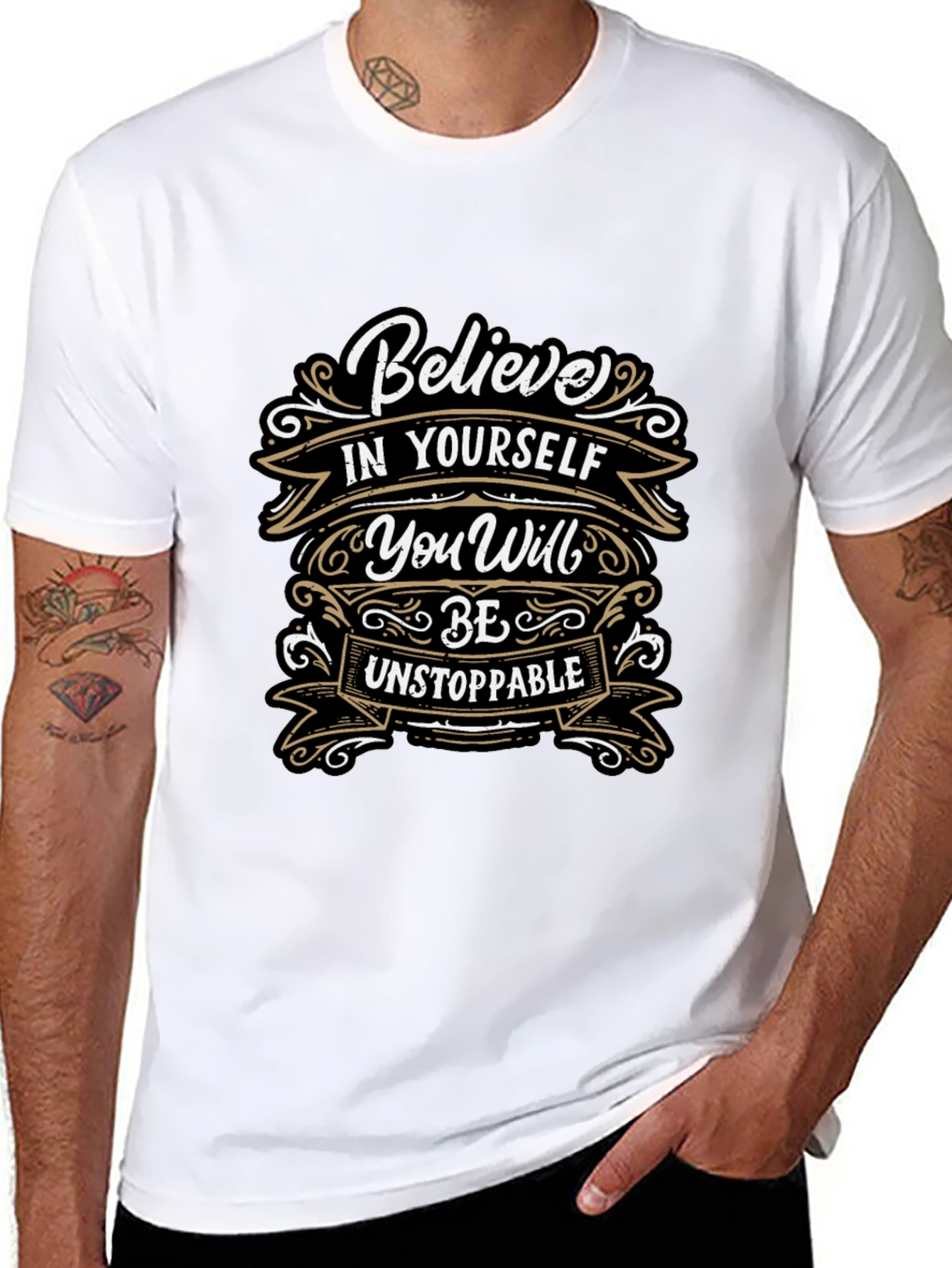 Believe In Yourself T-Shirt - Motivational Tee