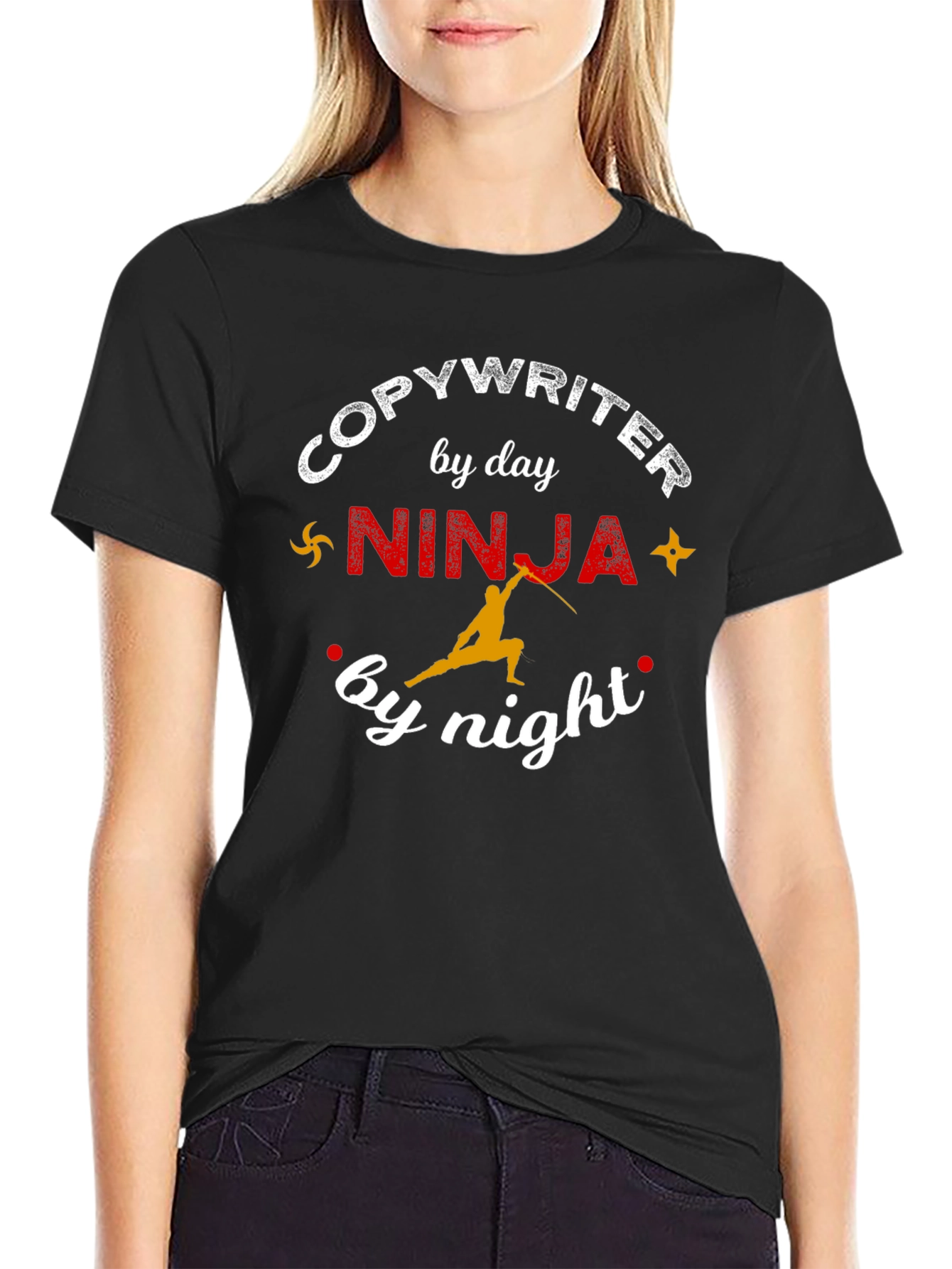 Copywriter Ninja T-Shirt - Funny Graphic Tee