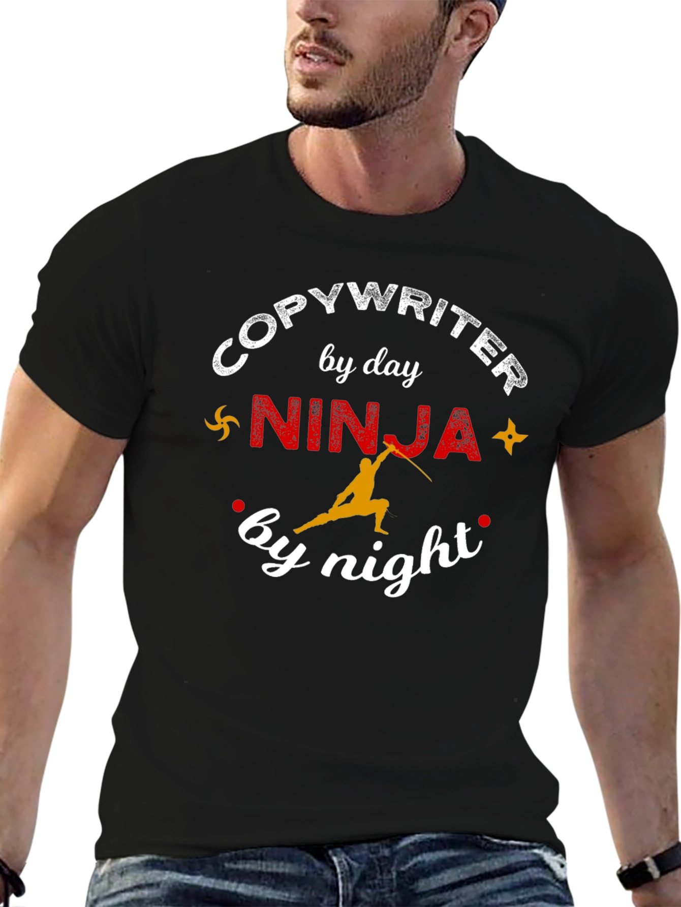 Copywriter Ninja T-Shirt - Funny Graphic Tee