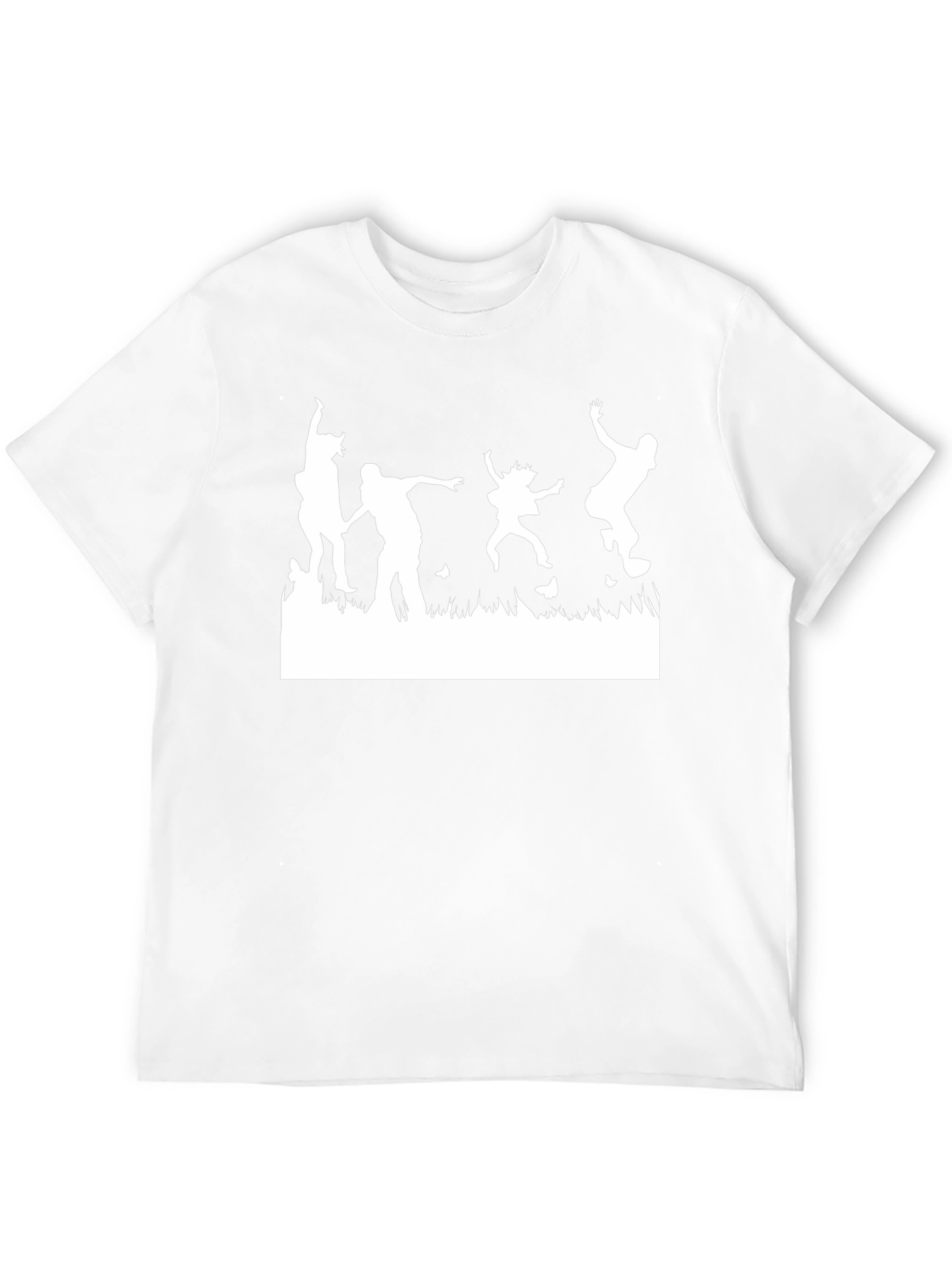 Silhouette Party Black T-Shirt