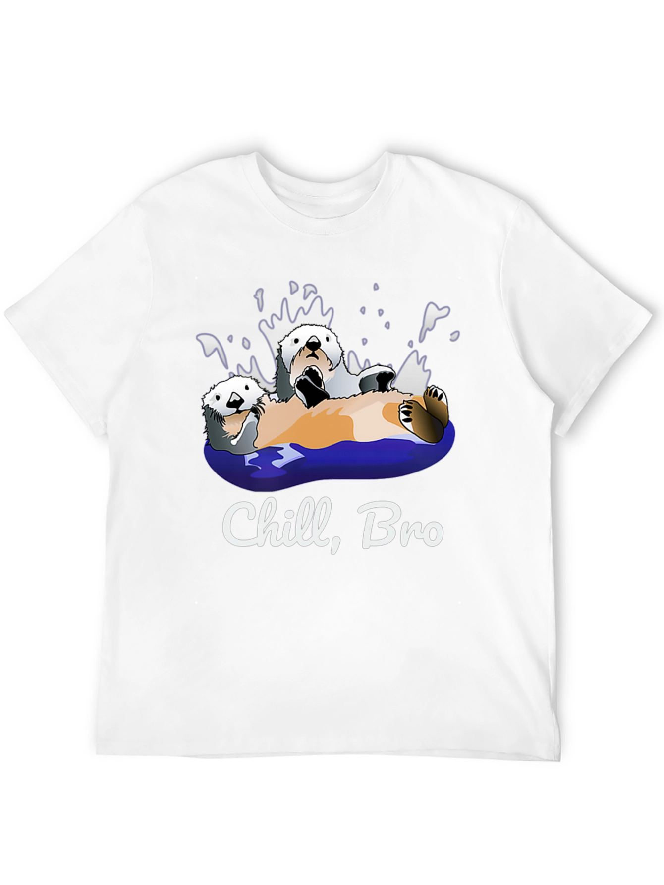 Chill Bro Otters Graphic T-Shirt