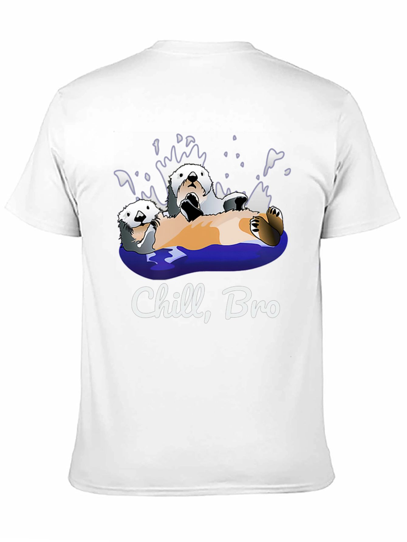Chill Bro Otters Graphic T-Shirt