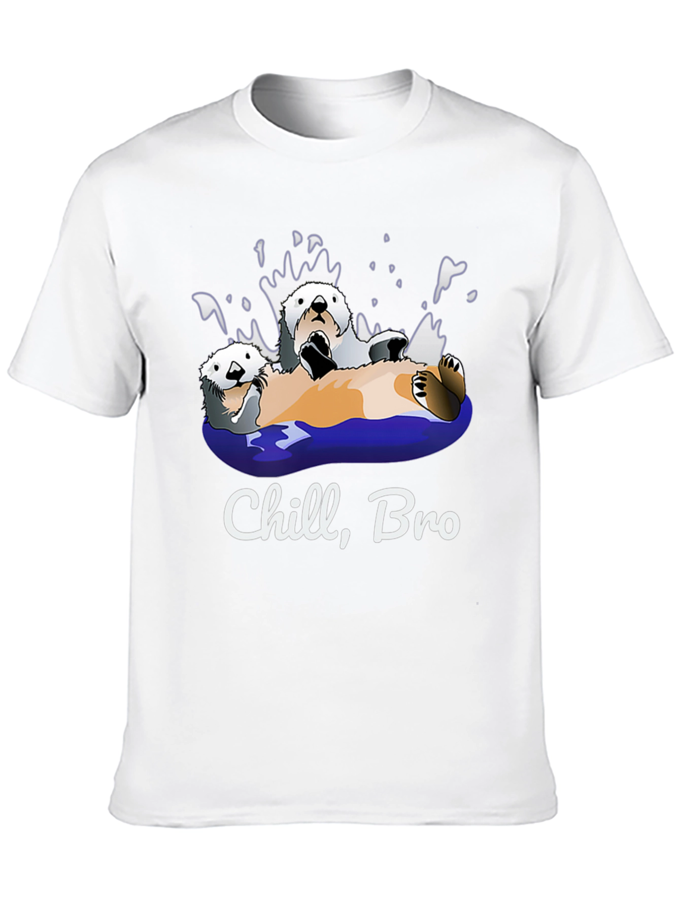 Chill Bro Otters Graphic T-Shirt