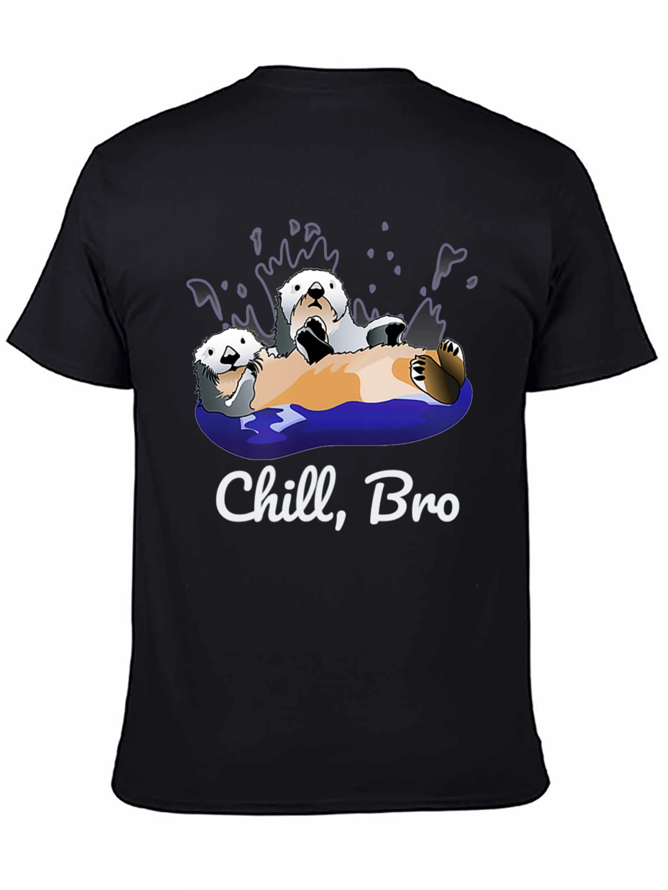 Chill Bro Otters Graphic T-Shirt