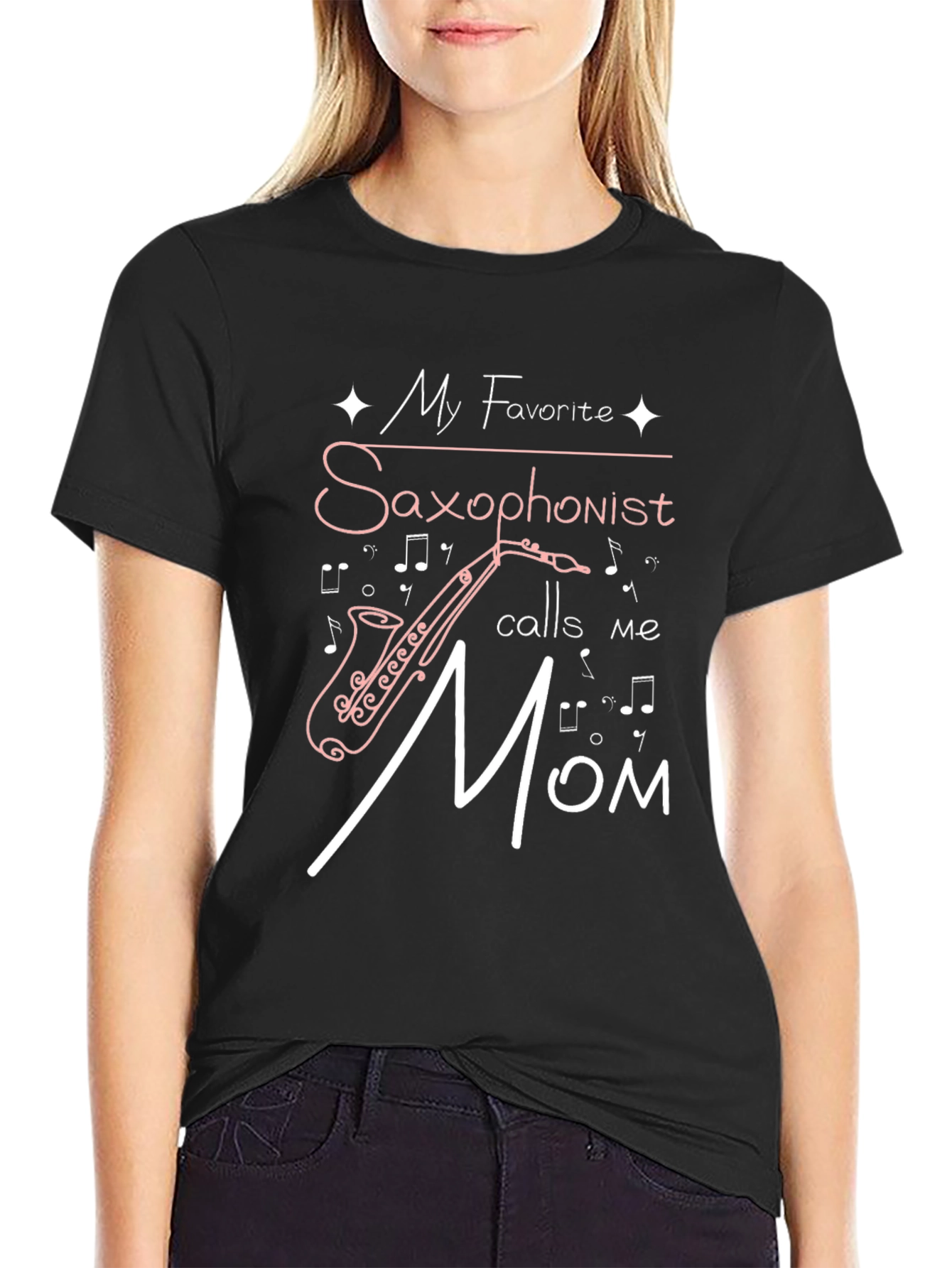 Saxophonist Mom T-Shirt - Music Lover Tee