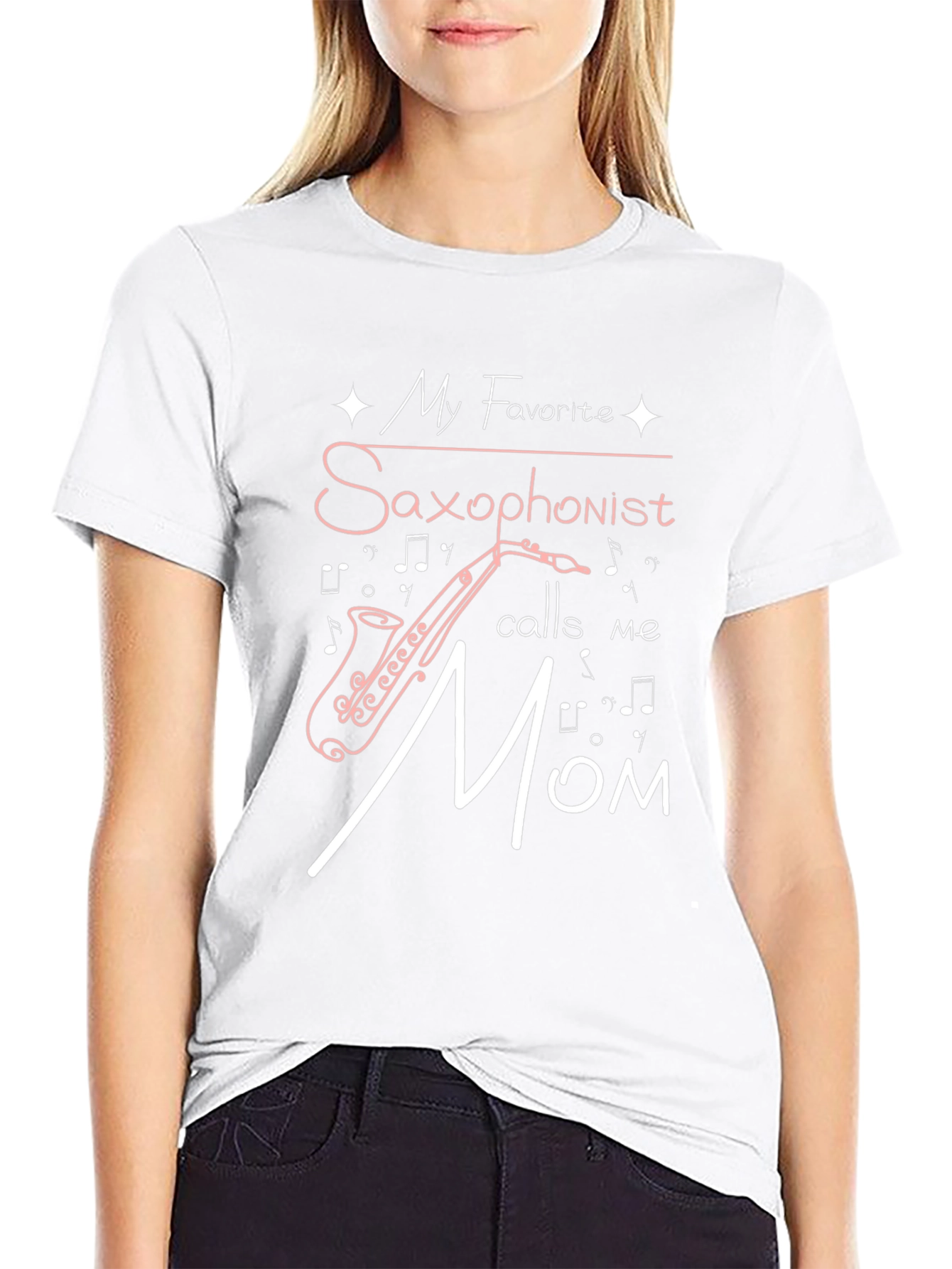 Saxophonist Mom T-Shirt - Music Lover Tee