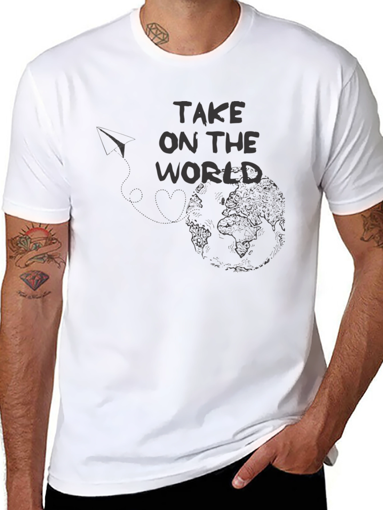 Take On The World Graphic Tee
