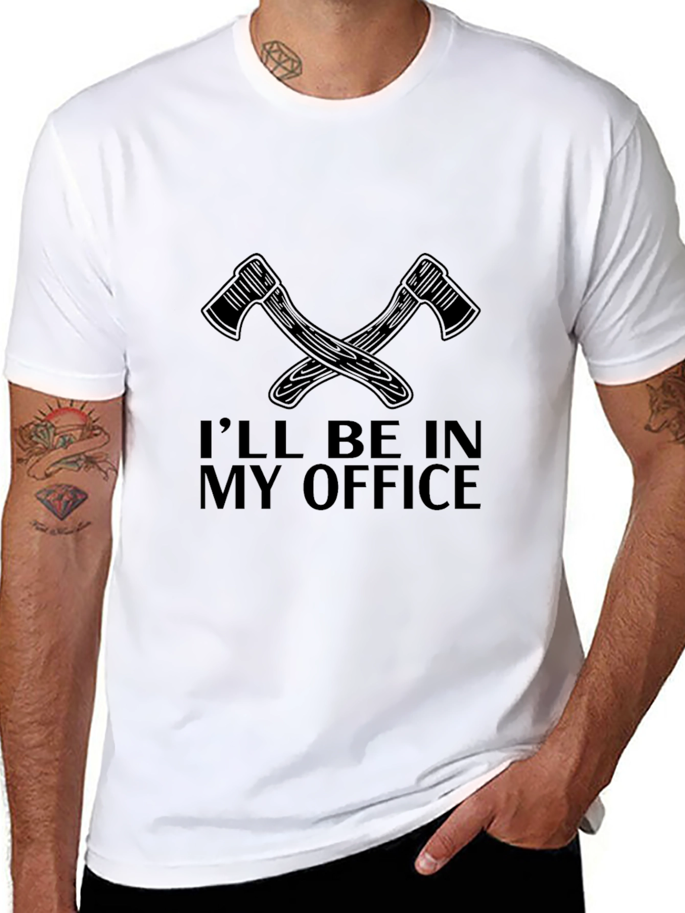 Lumberjack Office Graphic Tee