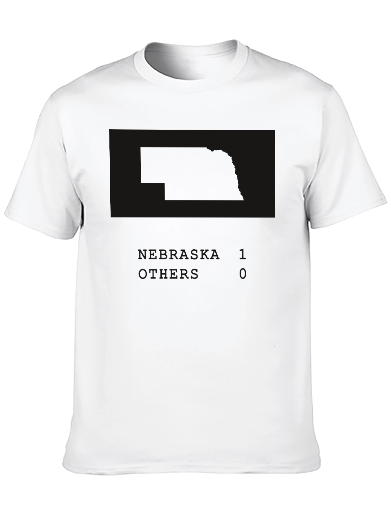 Mens Black Short Sleeve Casual Tee