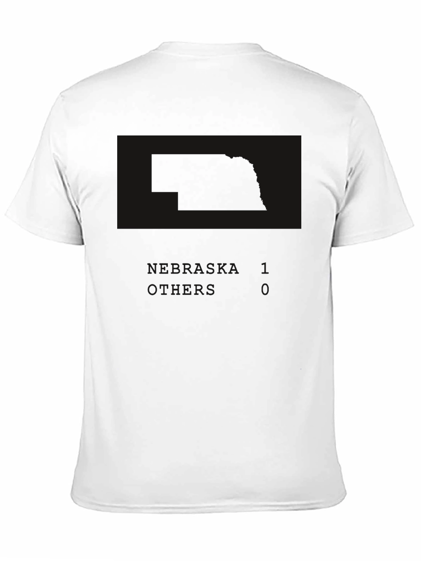 Mens Black Short Sleeve Casual Tee