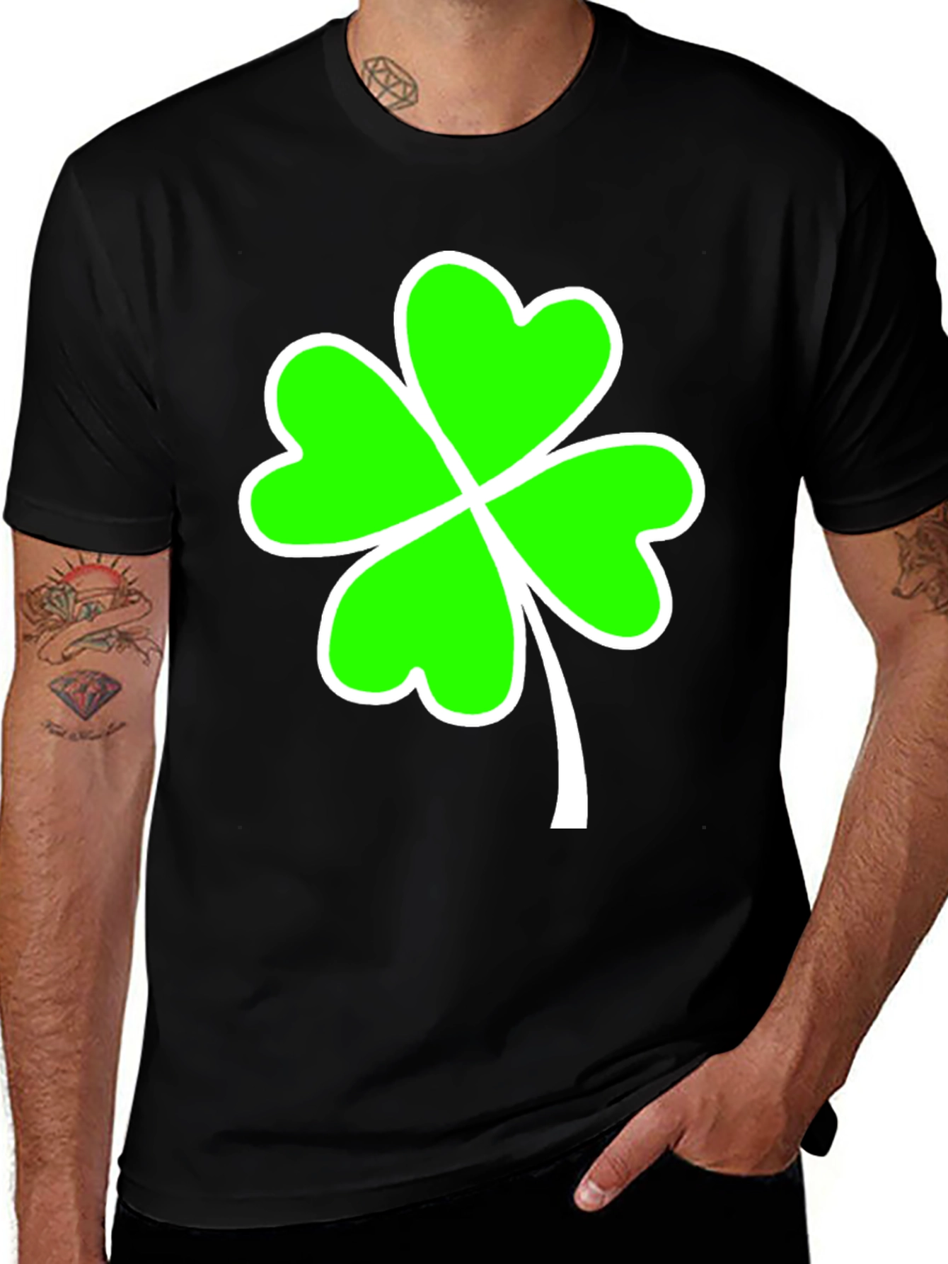 Lucky Clover Tee - St. Patricks Day Shirt