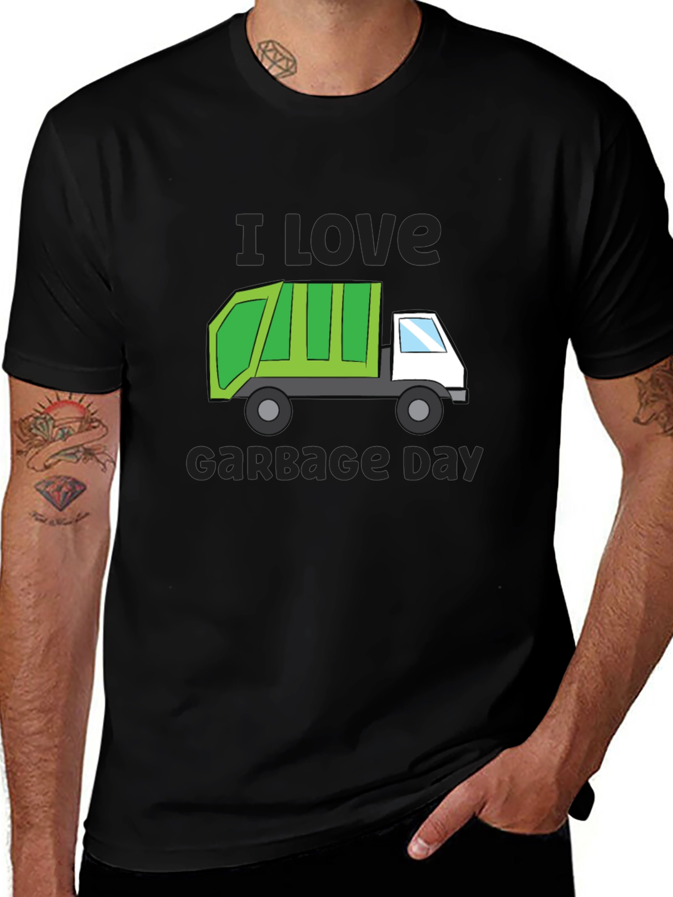 I Love Garbage Day Graphic Tee