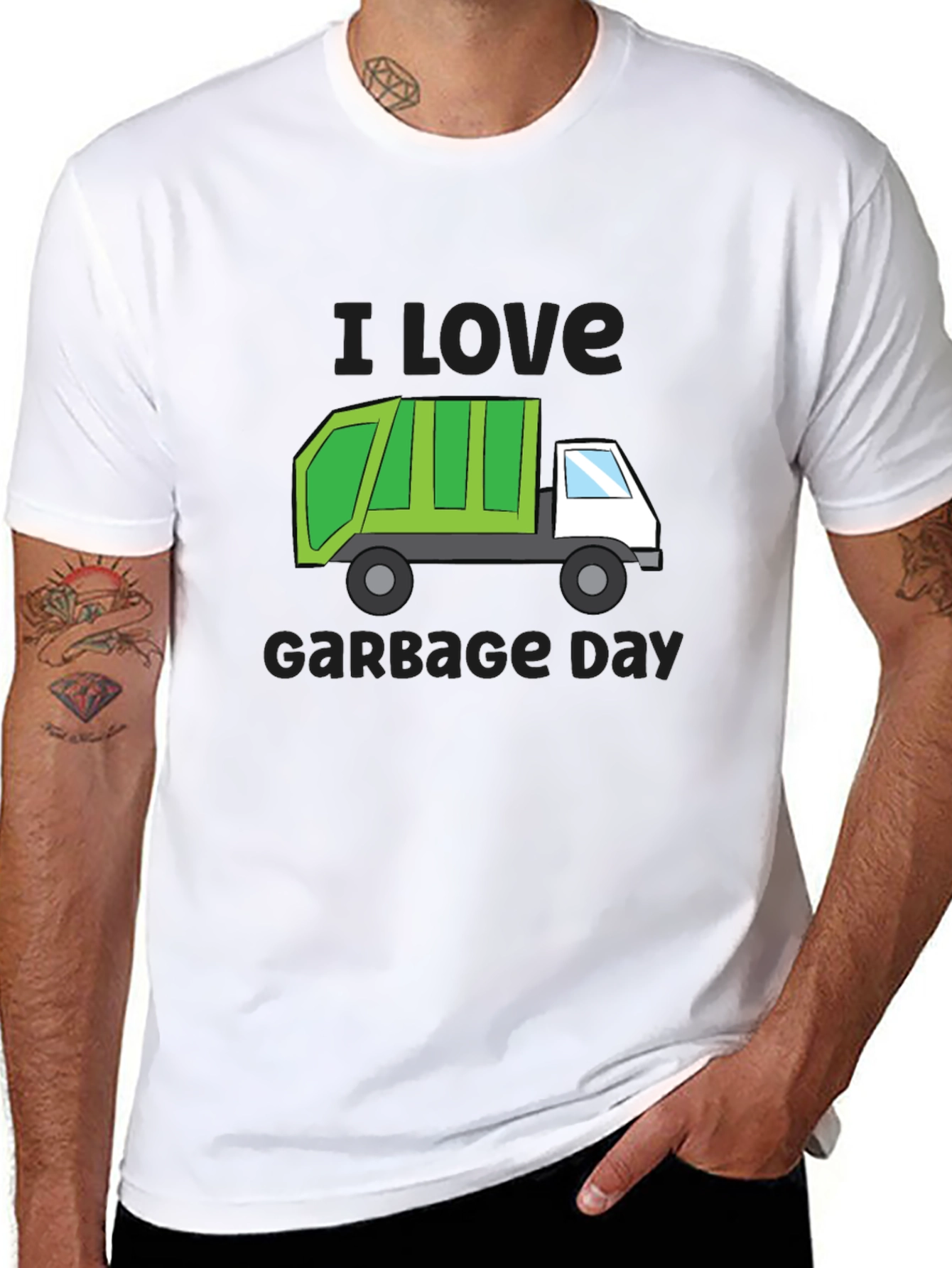 I Love Garbage Day Graphic Tee