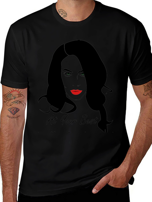 At Your Best Black T-Shirt