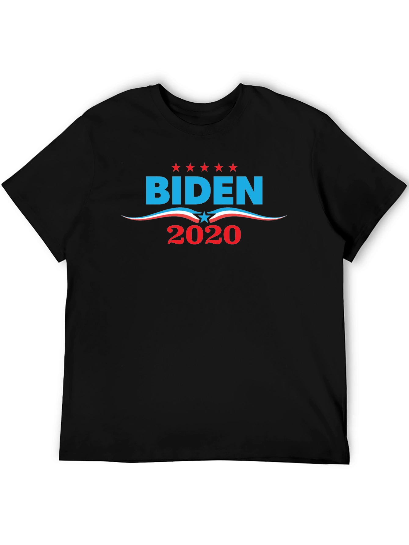 Biden 2020 Graphic Print Black T-Shirt