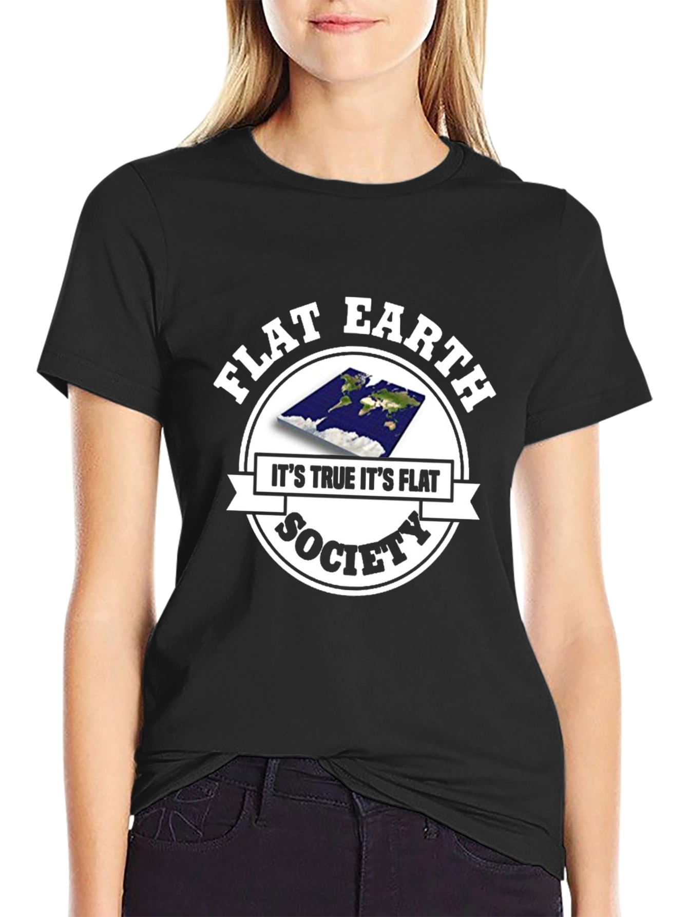 Flat Earth Society T-Shirt