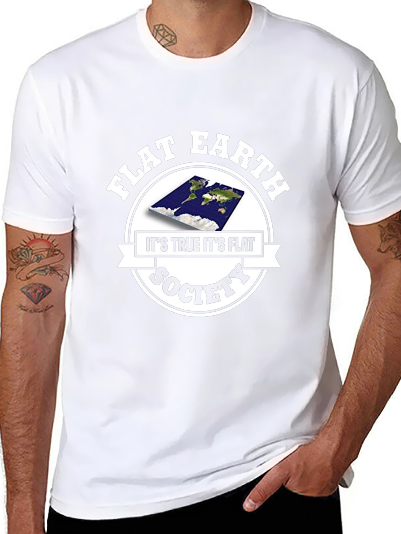 Flat Earth Society T-Shirt