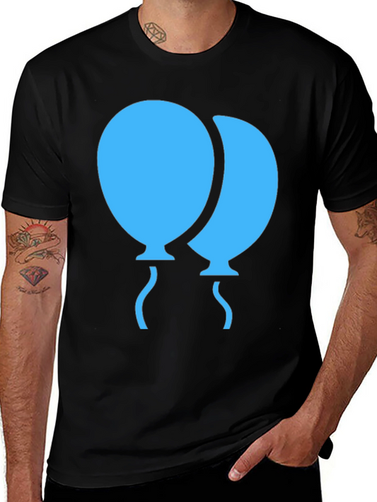 Balloon Graphic Tee - Unique Party Shirt