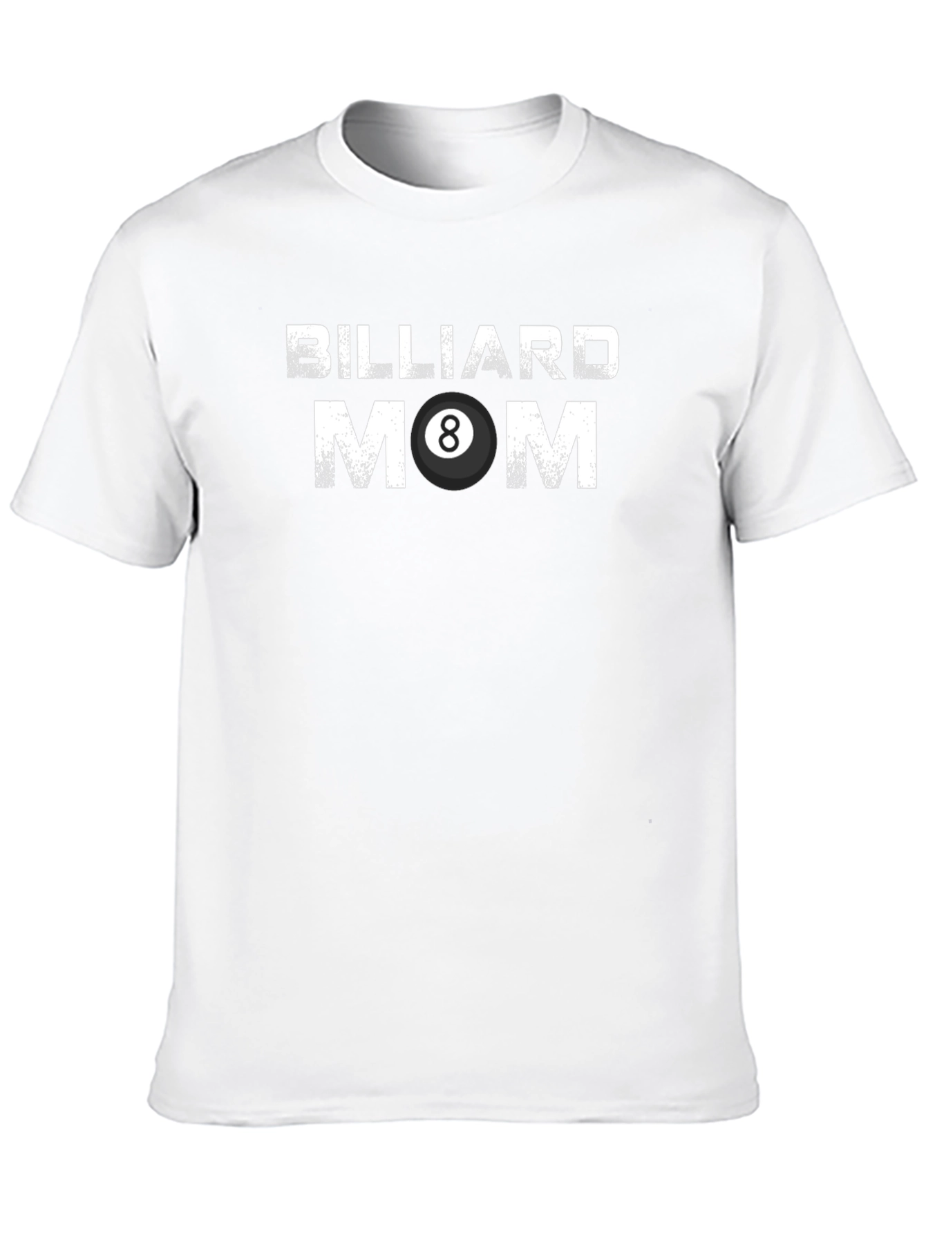 Billiard Mom Graphic T-Shirt - Black