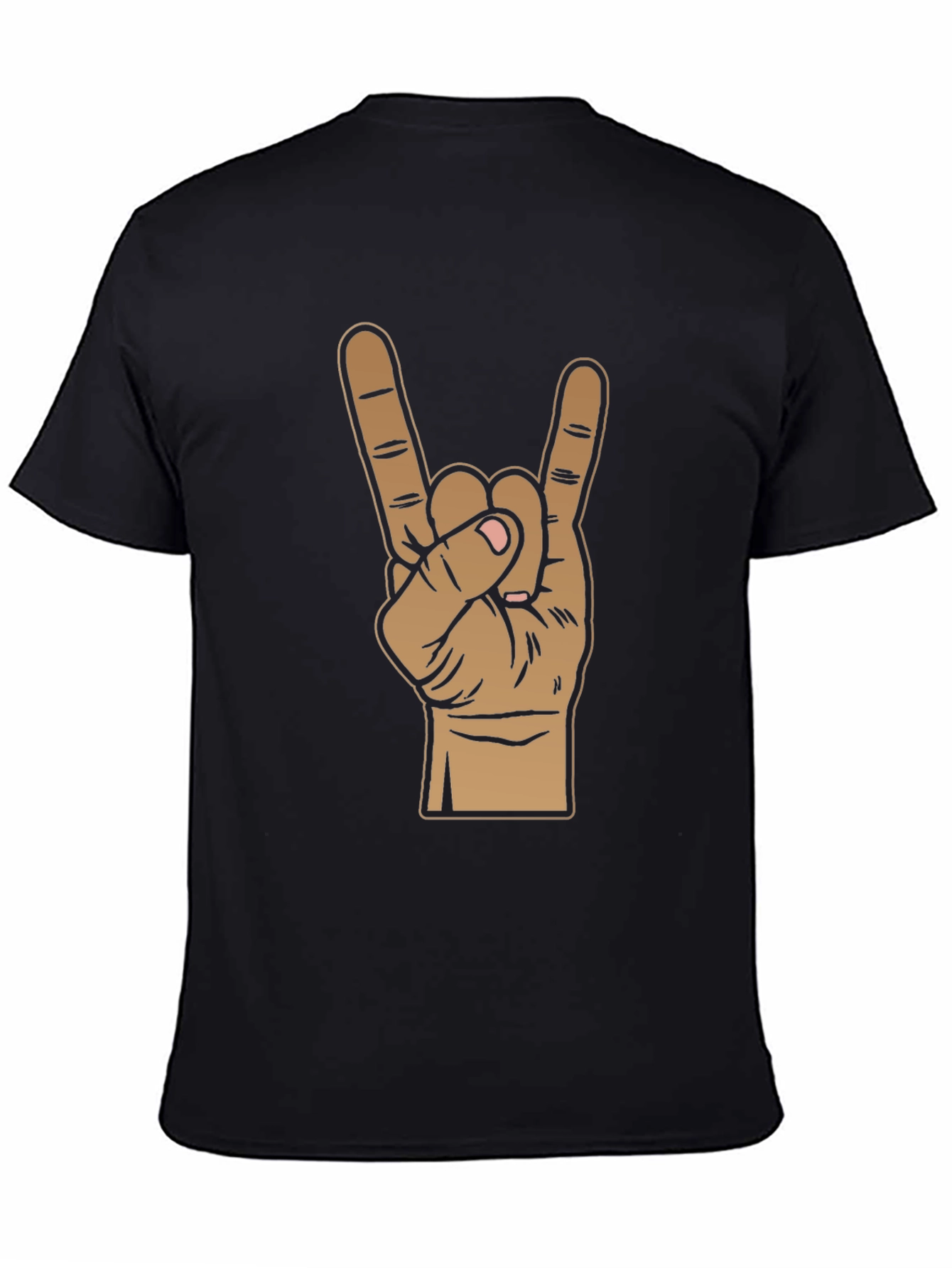 Rock On Hand Graphic T-Shirt