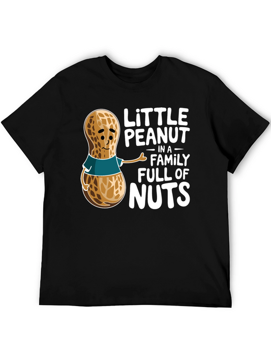 Funny Little Peanut in a Family Full of Nuts T-Shirt