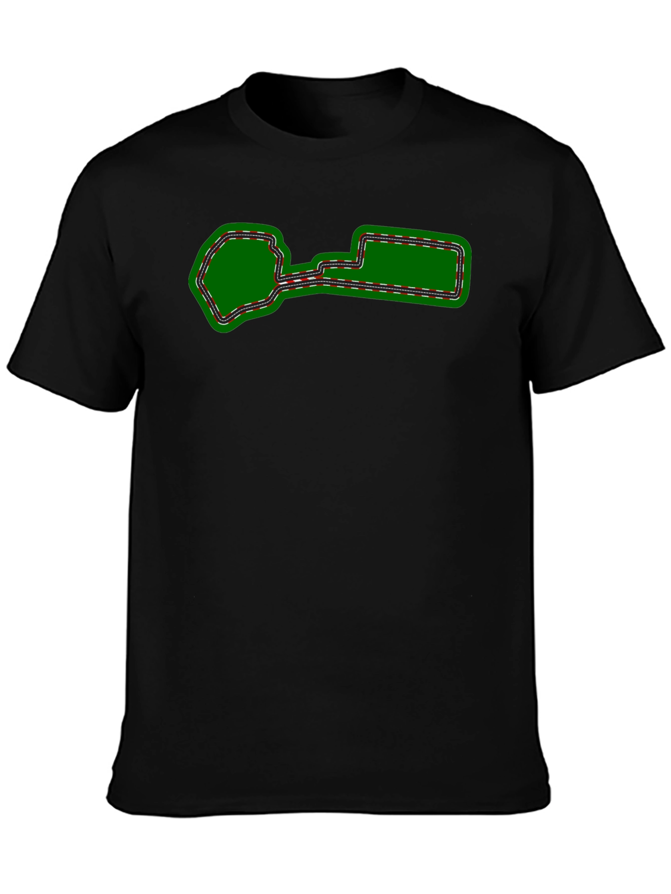 Race Track T-Shirt - Black