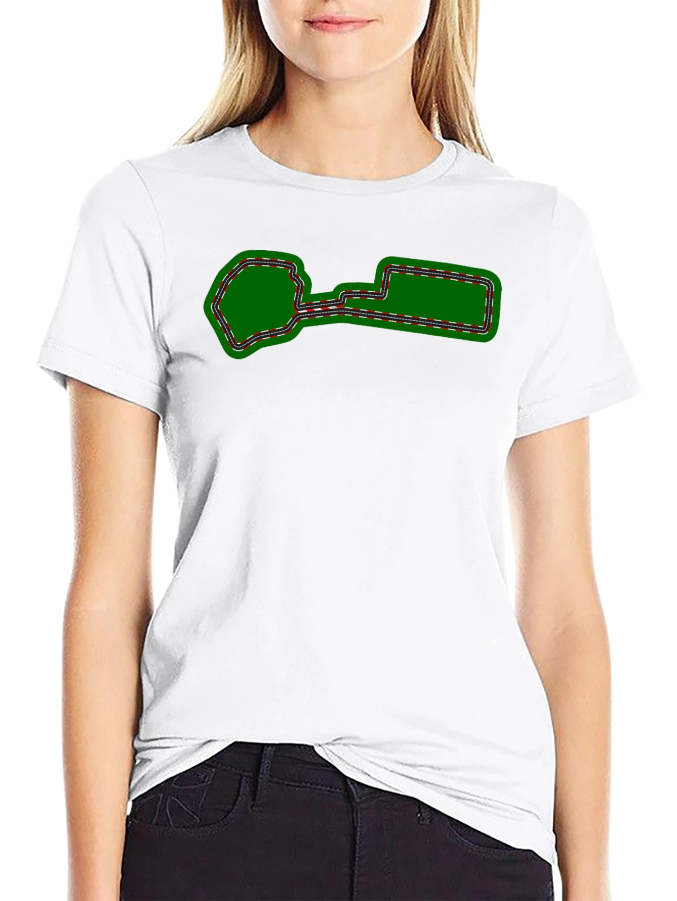 Race Track T-Shirt - Black