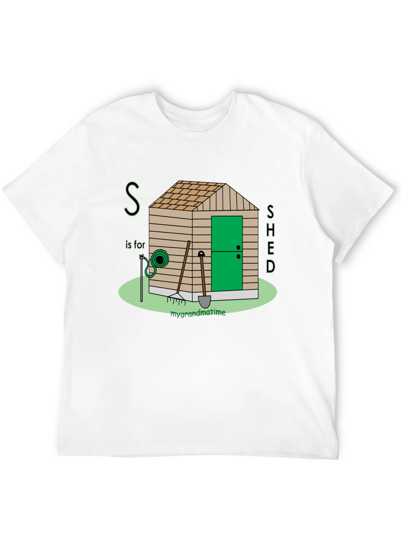 S is for Shed Graphic T-Shirt
