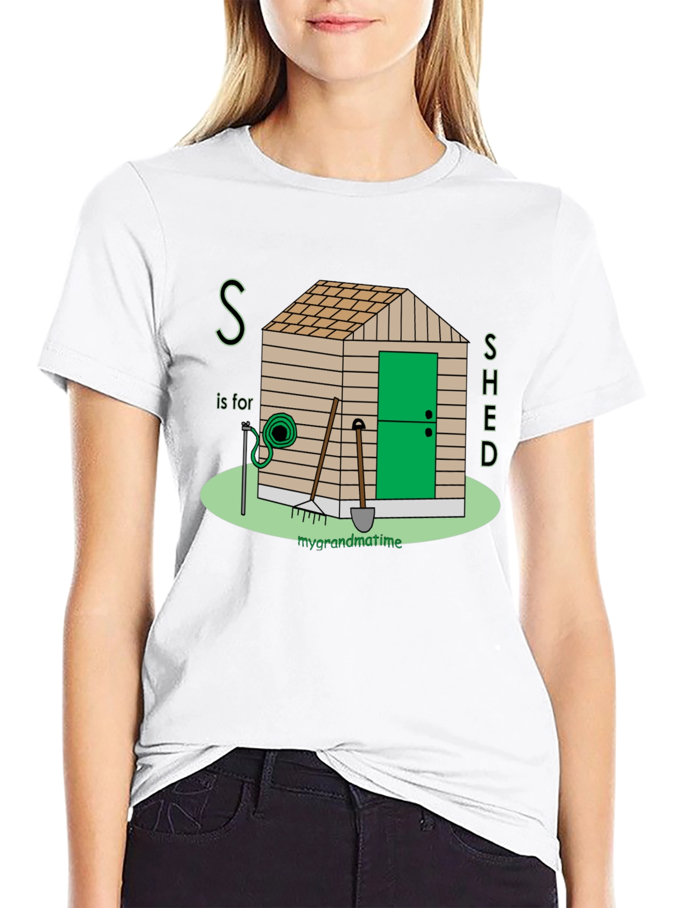 S is for Shed Graphic T-Shirt