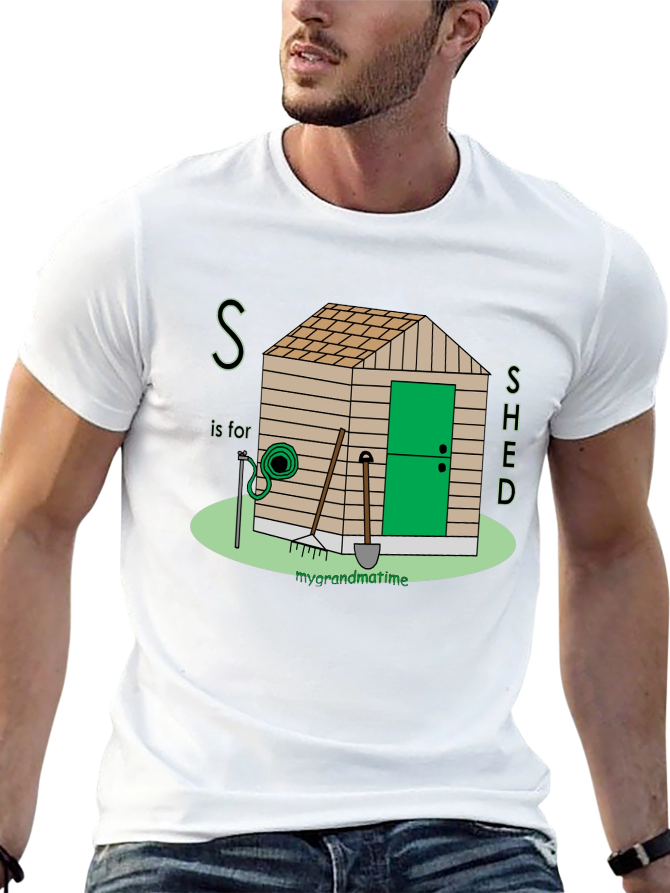 S is for Shed Graphic T-Shirt