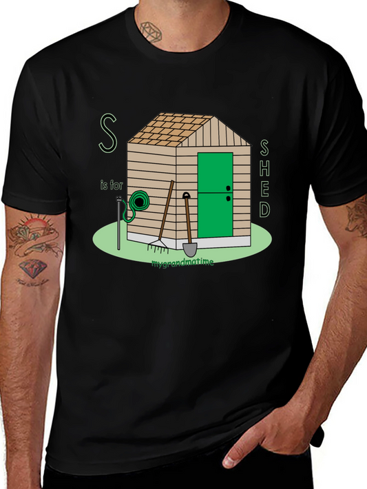S is for Shed Graphic T-Shirt