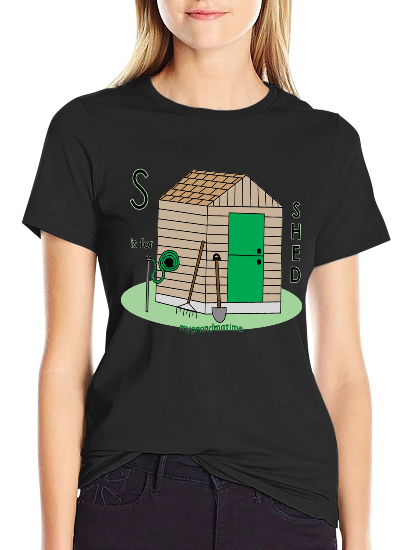 S is for Shed Graphic T-Shirt