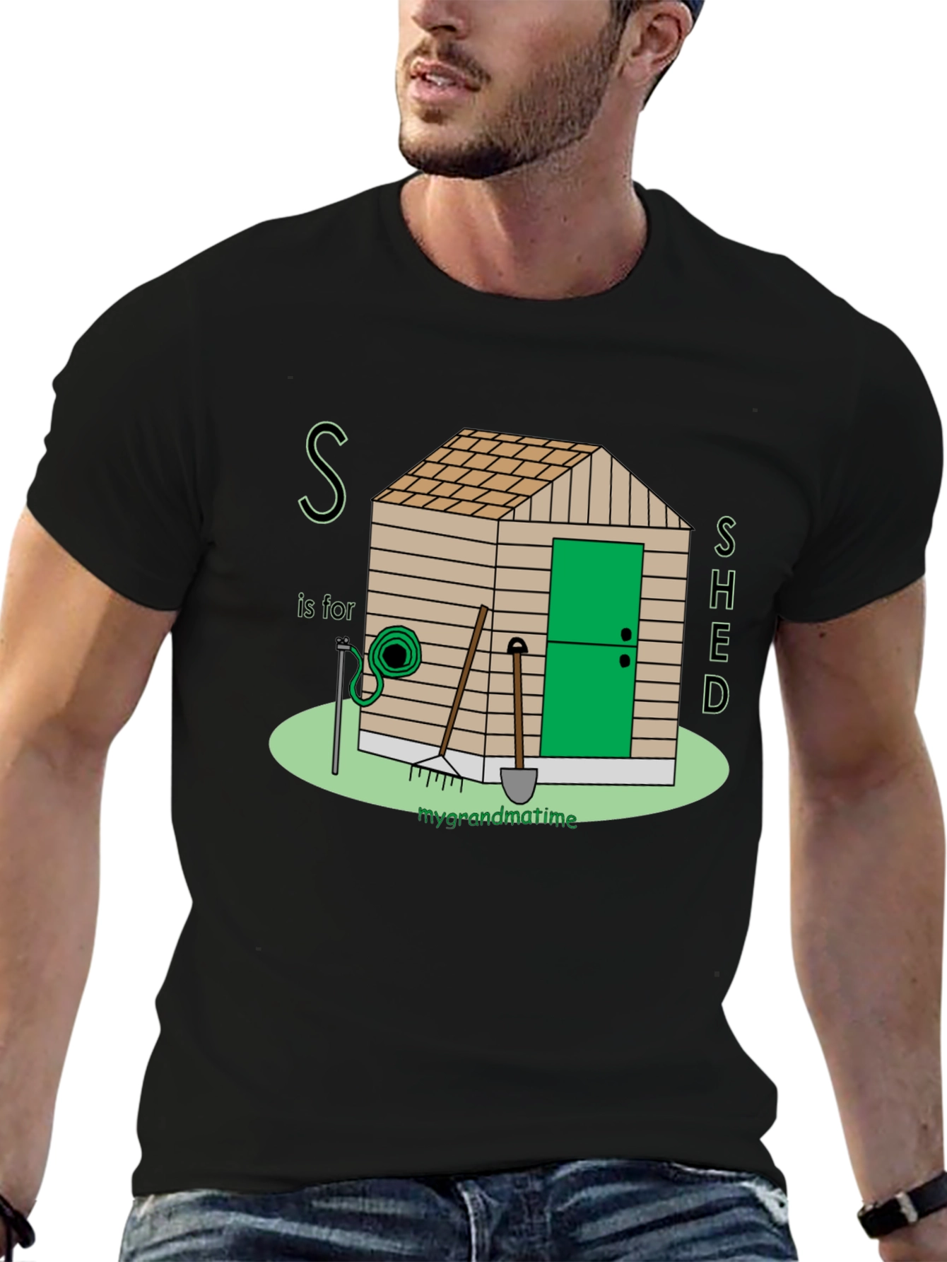 S is for Shed Graphic T-Shirt