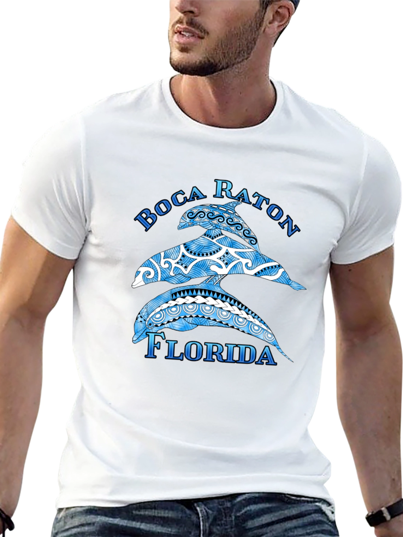 Boca Raton Florida Dolphin T-Shirt