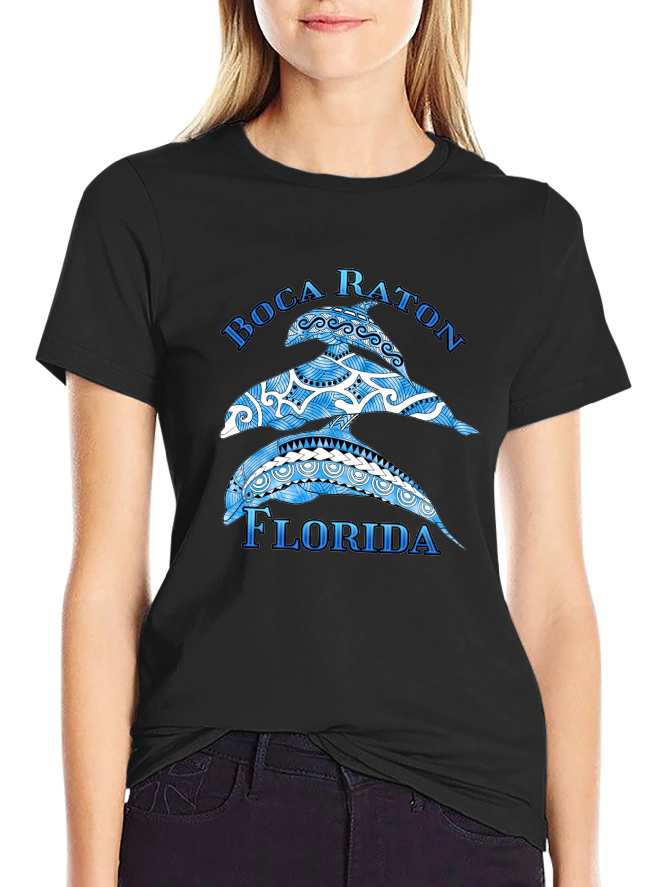 Boca Raton Florida Dolphin T-Shirt