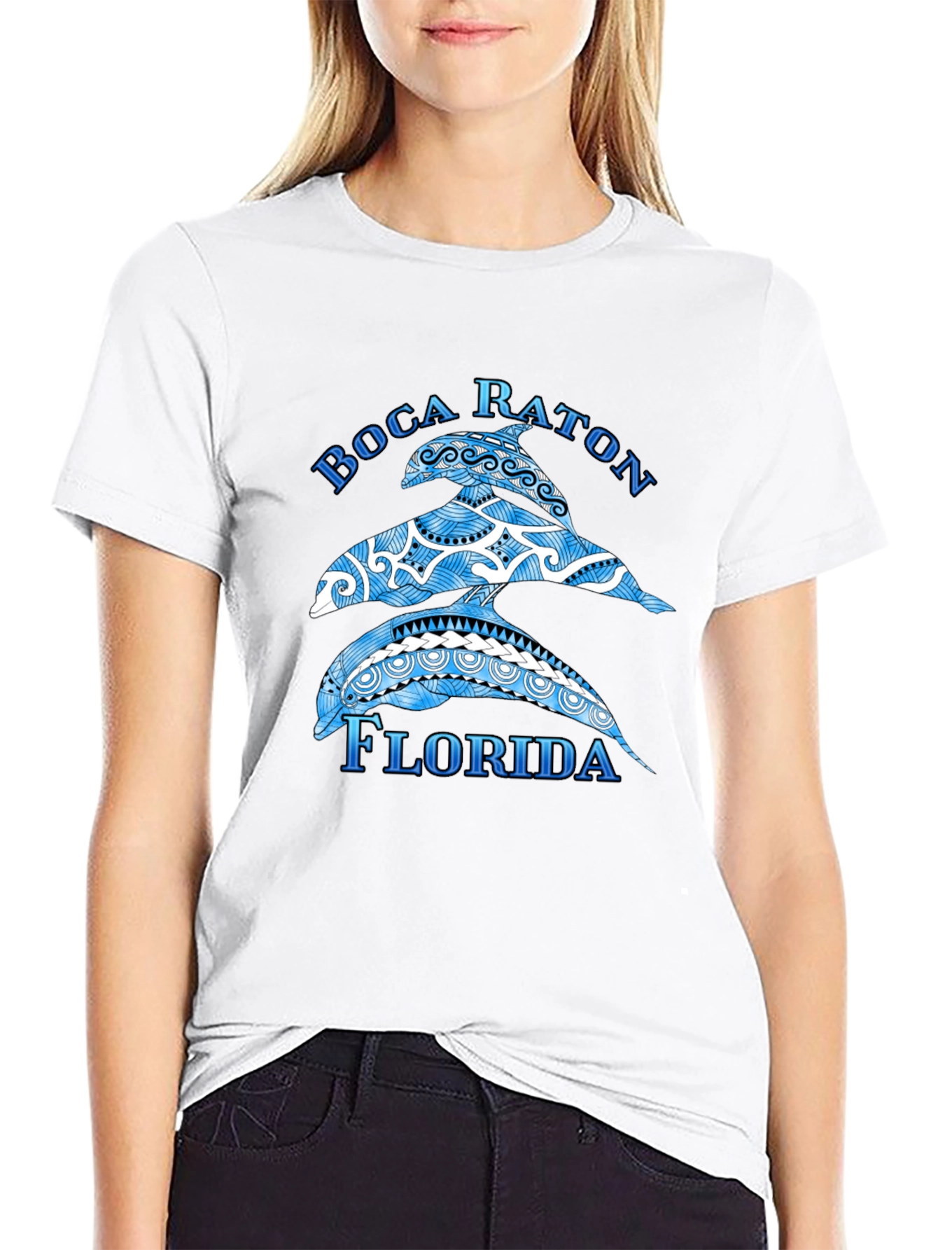 Boca Raton Florida Dolphin T-Shirt