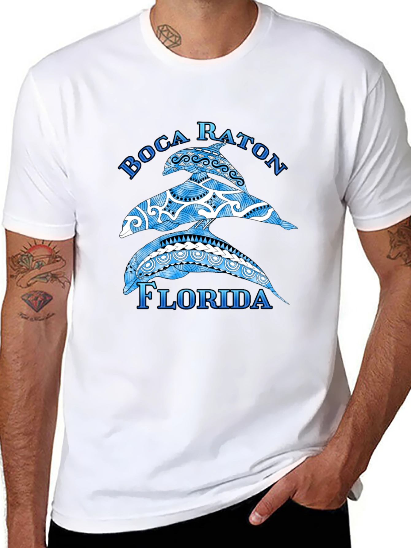 Boca Raton Florida Dolphin T-Shirt