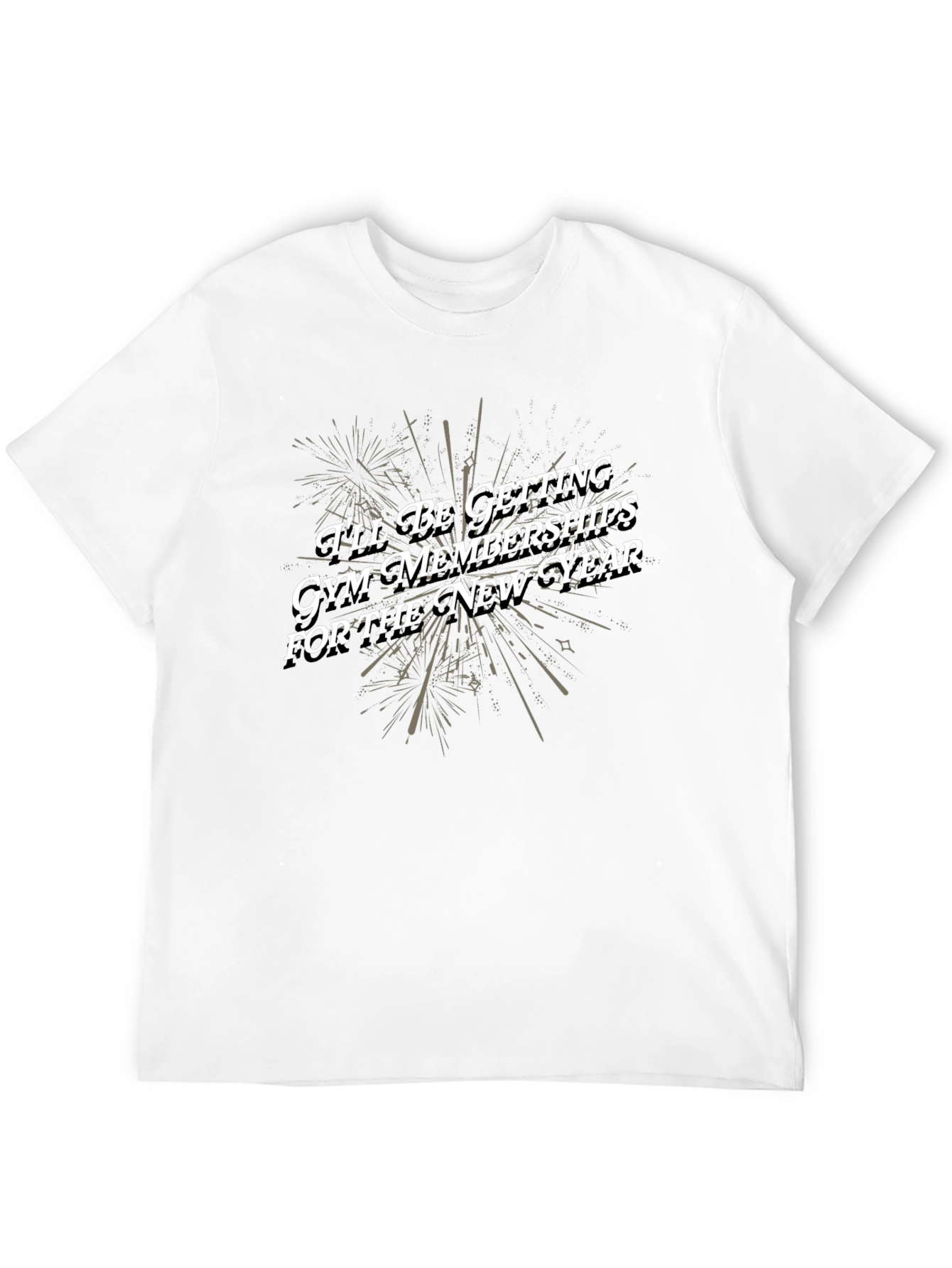 Funny Gym Membership New Year T-Shirt