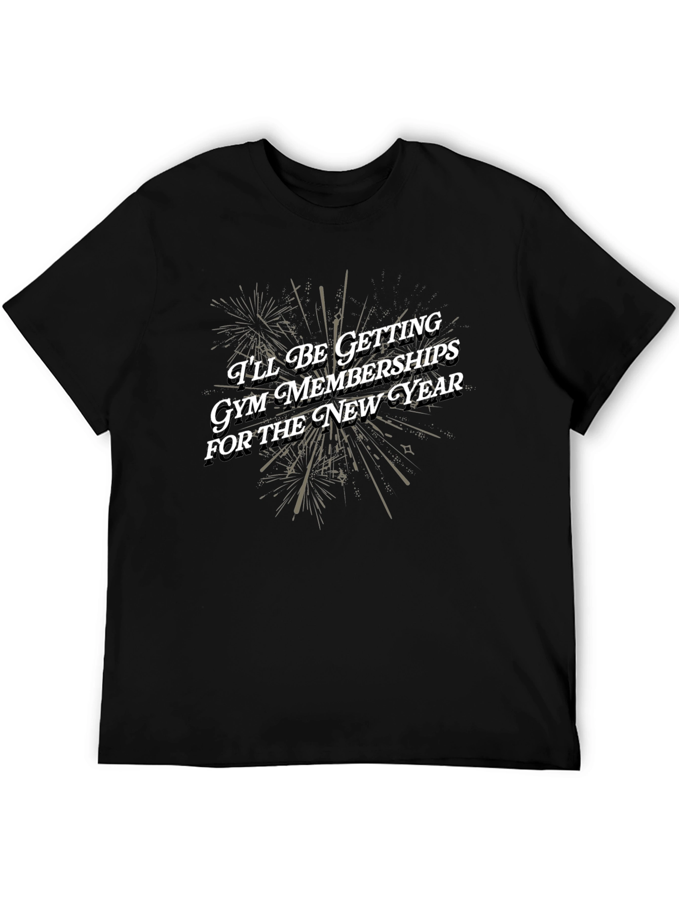 Funny Gym Membership New Year T-Shirt