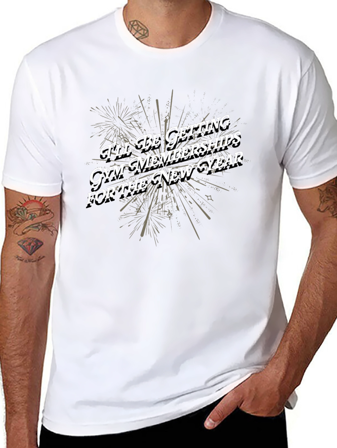 Funny Gym Membership New Year T-Shirt