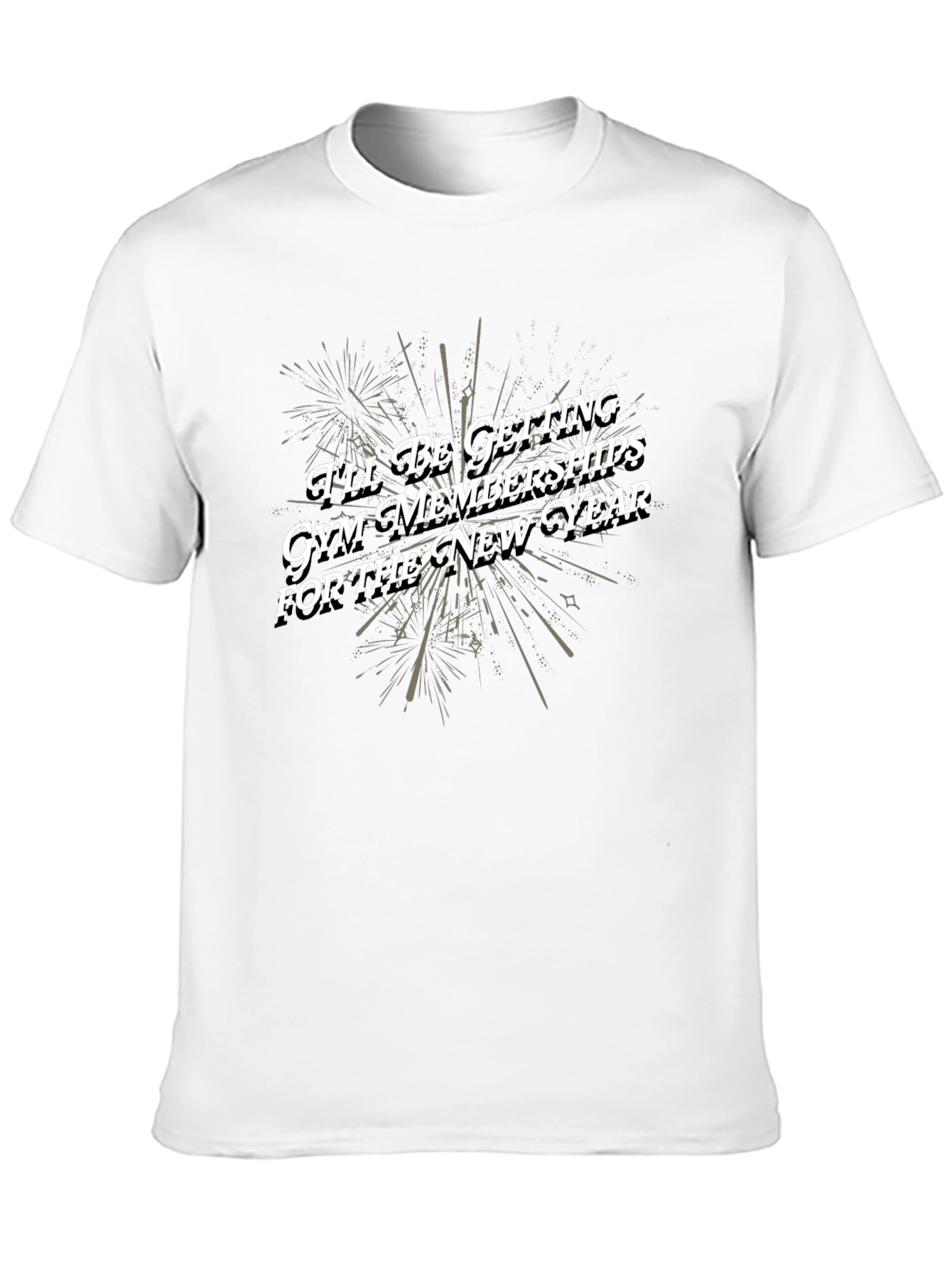 Funny Gym Membership New Year T-Shirt