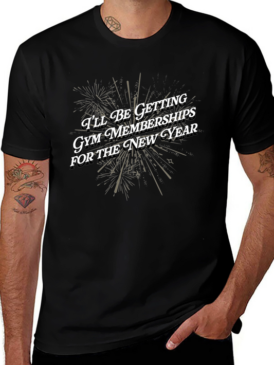 Funny Gym Membership New Year T-Shirt