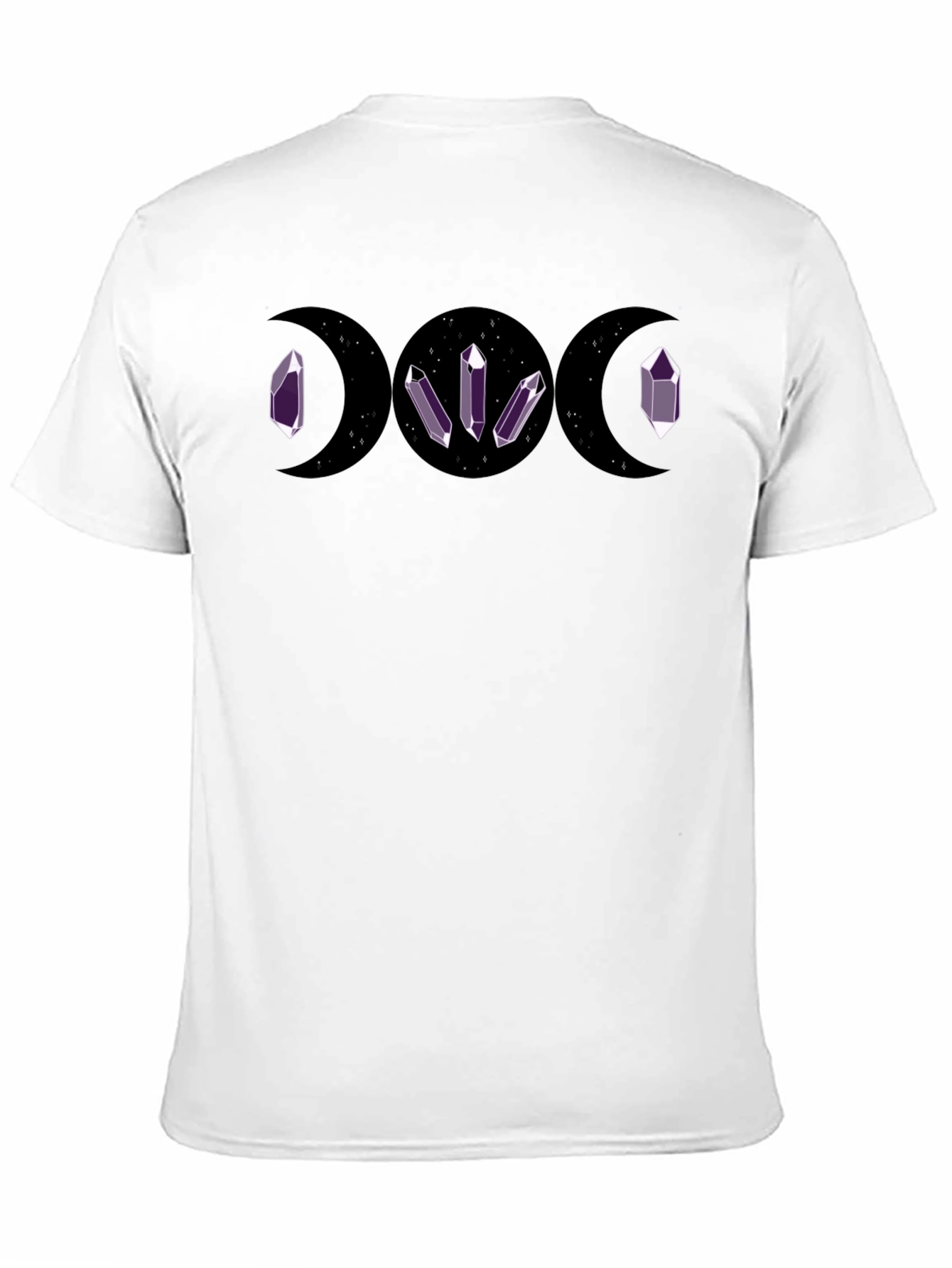 Triple Moon Goddess Crystal T-Shirt